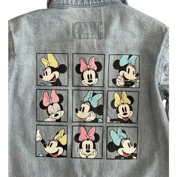 ZARA X DISNEY BABY Minnie Mouse Denim Jacket Size 18-24m - Picture 6 of 6